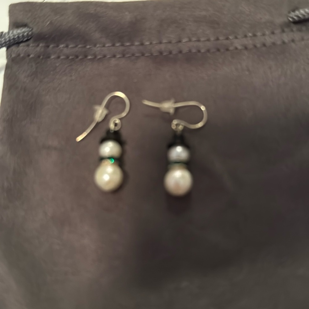 snowman earrings NEW